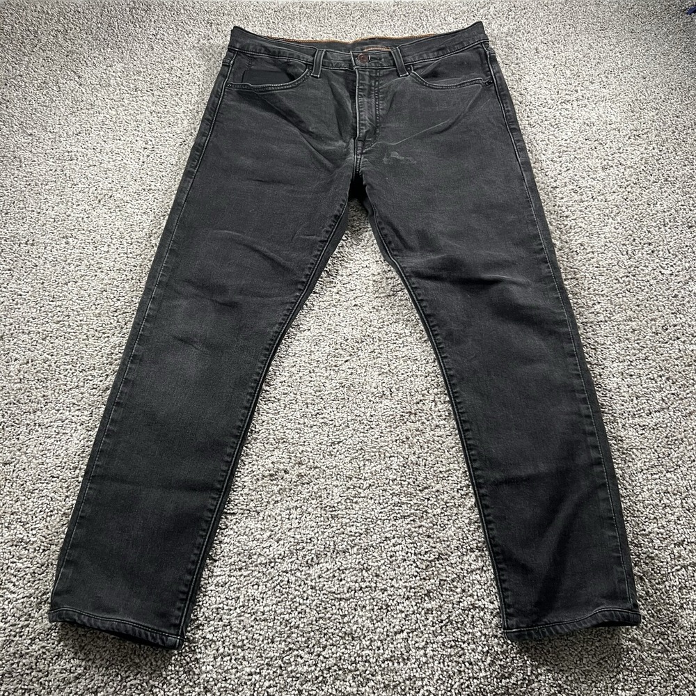 Vintage‎ Levis Jeans Mens 34 Black 512 Casual Straight Denim Streetwear